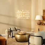 Product Image 2 for Orion Clear Molded Glass Chandelier from Jamie Young
