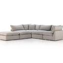 Product Image 2 for Stevie 4 Piece Sectional Sofa with Ottoman from Four Hands