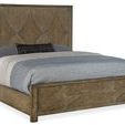 Product Image 1 for Sundance Pecan Veneer Queen Panel Bed from Hooker Furniture