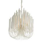 Product Image 6 for Tilda Small Whitewashed Wooden Chandelier from Arteriors