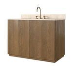 Product Image 2 for Brookhurst Satin Oak Veneer Single Wide Vanity from Four Hands