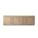 Product Image 1 for Abaso Whitewash Rustic Oak Media Console from Four Hands