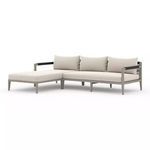 Sherwood Outdoor 2 Piece Sectional, Weathered Grey image 1