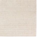 Detailed corner close-up highlighting horizontal stripes and low pile texture