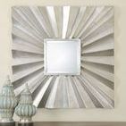 Product Image 1 for Adelmar Metal Square Mirror from Uttermost