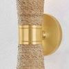 Product Image 4 for Mica Raffia Wrapped Wall Sconce from Mitzi
