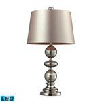 Product Image 1 for Hollis Table Lamp In Antique Mercury Glass And Polished Nickel from Elk Home