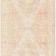 Long dusty pink vintage style machine woven rug with faded geometric medallion pattern
