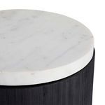 Product Image 2 for Gregor White Marble End Table from Arteriors