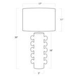 Product Image 2 for Sanya Metal Table Lamp from Regina Andrew Design