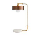 Product Image 3 for Aaron Heritage Brass & Brown Steel Lamp from Arteriors