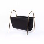Product Image 3 for Tehsin Magazine Rack Satin Brass from Four Hands