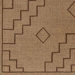 Product Image 2 for Touareg Global Geometric Tan / Dark Brown Rug - 6' x 9' from Surya