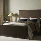 Product Image 13 for Daphne Brussels Coffee Linen Slipcover Queen Bed from Four Hands