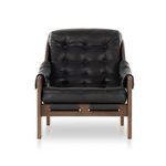 Product Image 4 for Halston Top Grain Leather Chair - Heirloom Black from Four Hands