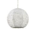Product Image 3 for Octavia Large White Pendant from Currey & Company