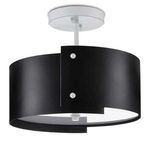 Product Image 2 for Ritsu Black Semi-Flush Light from Currey & Company