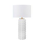 Product Image 1 for Cece White Table Lamp from Worlds Away