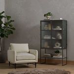 Product Image 5 for Marcet Cabinet Gunmetal from Four Hands