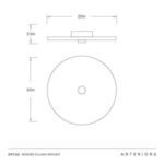 Product Image 7 for Moers Flush Mount from Arteriors