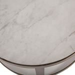 Product Image 1 for Leonardo White Marble Side Tables With Antique Bronze Base, Set Of 2 from World Interiors