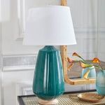 Product Image 2 for Aurora Glazed Emerald Green Ceramic Lamp from Villa & House