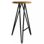 Product Image 2 for Harpoon Wood And Iron Stool from Homart