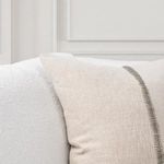 Product Image 4 for Nisha Linen Blend Throw Pillow from Classic Home