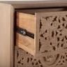 Product Image 5 for Haveli 48 Inch Mango Wood Dresser In Natural Whitewash Finish from World Interiors