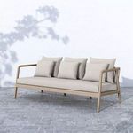 Product Image 3 for Numa Wooden Outdoor Sofa,  Washed Brown from Four Hands
