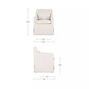 Product Image 5 for Lydia Slipcover Dining Chair from Moe's