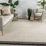 Product Image 5 for Saanvi Natural Border White / Black Area Rug from Jaipur 