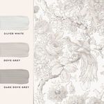 Product Image 4 for Laura Ashley Birtle Dove-Grey Botanical Wallpaper from Graham & Brown