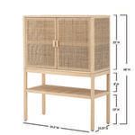 Product Image 3 for Caldera Rattan Storage Cabinet from Creative Co-Op