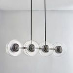 Product Image 4 for Kert 8-Light Island Light - Black Brass from Hudson Valley