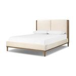 Product Image 2 for Ettie Soft Cream Upholstered Bed from Four Hands