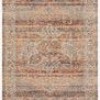 Product Image 2 for Lourdes Tangerine / Ocean Rug from Loloi