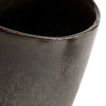 Close-up detail of Mame Cup rim showing uneven edge and fine ceramic texture