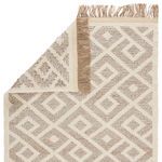 Product Image 6 for Rigel Natural Trellis Cream / Taupe Area Rug from Jaipur 