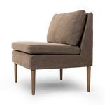 Left angled view of Aurelia Dining Banquette showcasing clean lines and raised seating