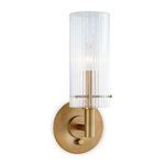 Product Image 1 for Dixie Natural Brass Sconce from Regina Andrew Design