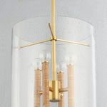 Product Image 2 for Barlow 8-Light Lantern - Aged Brass from Hudson Valley