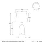 Product Image 7 for Stratus Rechargeable Accent Lamp from Arteriors