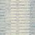 Long vertical layout of Chris Ivory Denim Rug showing detailed stripe pattern and border