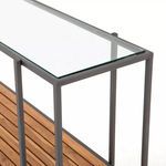 Product Image 5 for Finn Outdoor Console Table Gunmetal from Four Hands