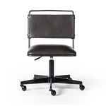 Product Image 21 for Wharton Upholstered Matte Black Iron Desk Chair from Four Hands
