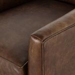 Product Image 19 for Quinton Round Arvada Cigar Leather Swivel Accent Chair  from Four Hands