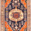 Product Image 4 for Amelie Bright Orange / Navy Rug from Surya