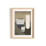 Product Image 1 for Bowl And Cup Framed Mixed Media Collage by Dan Hobday from Four Hands