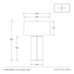 Product Image 11 for Lyon Table Lamp from Arteriors